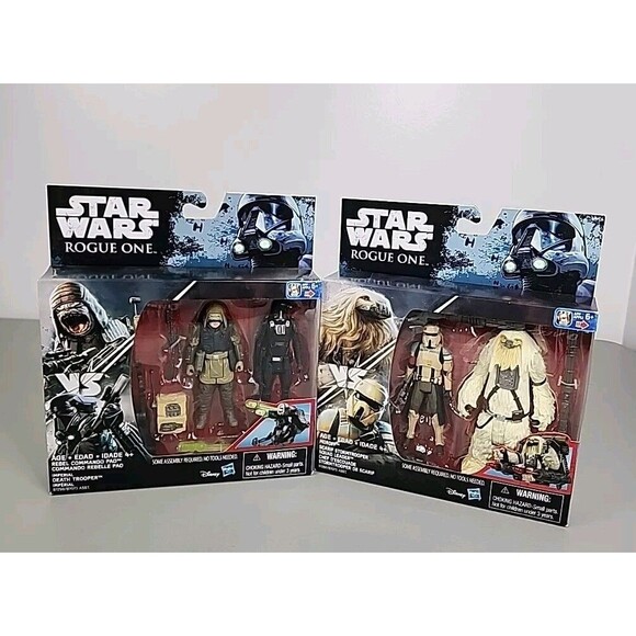 STAR WARS ROGUE ONE Commando Pao Death Trooper Scarif Trooper Chef Descouade Lot - Picture 1 of 7